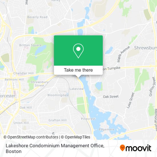 Mapa de Lakeshore Condominium Management Office