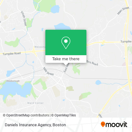 Mapa de Daniels Insurance Agency