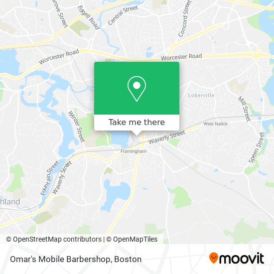 Mapa de Omar's Mobile Barbershop
