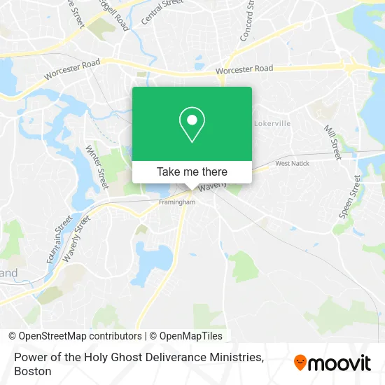Mapa de Power of the Holy Ghost Deliverance Ministries