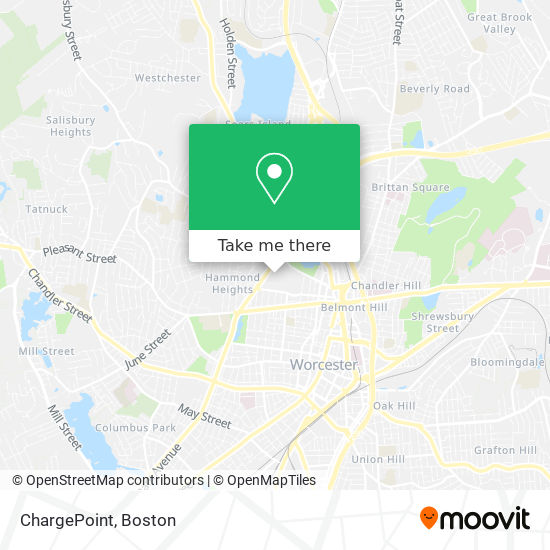 ChargePoint map