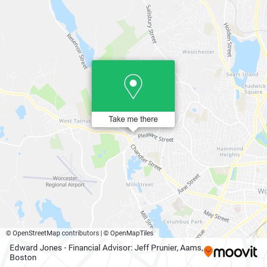 Edward Jones - Financial Advisor: Jeff Prunier, Aams map