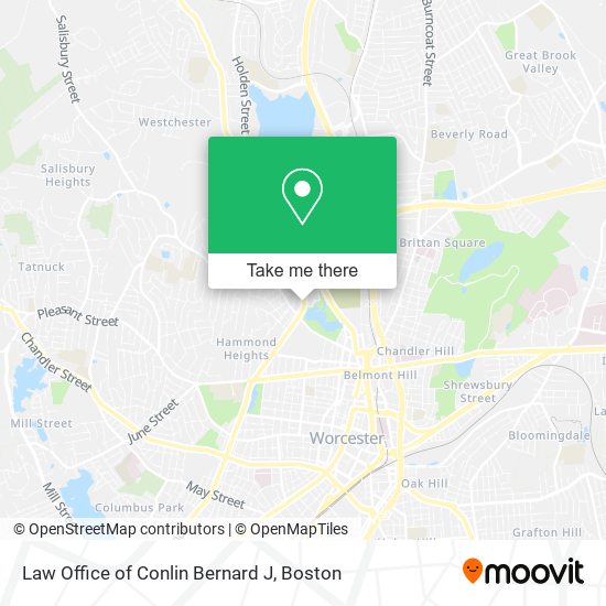 Law Office of Conlin Bernard J map