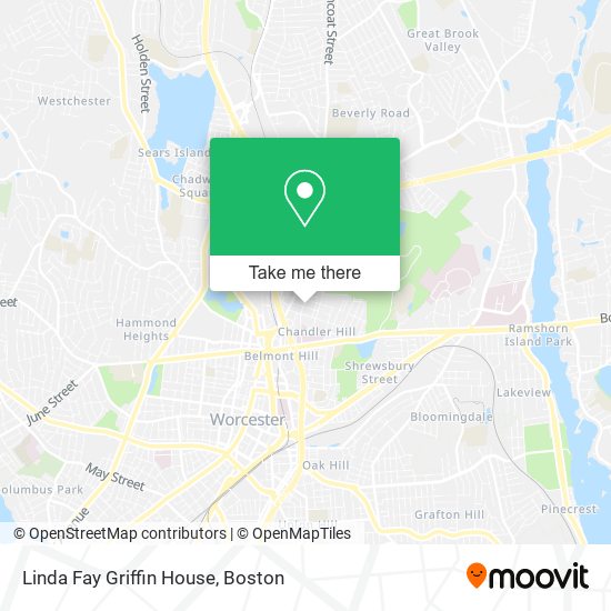 Mapa de Linda Fay Griffin House