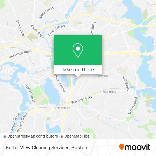 Better View Cleaning Services map