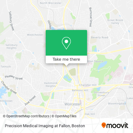 Mapa de Precision Medical Imaging at Fallon