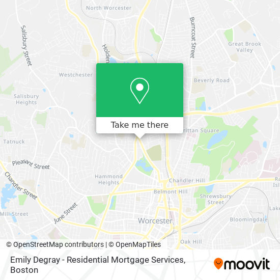 Emily Degray - Residential Mortgage Services map