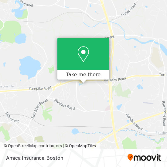 Amica Insurance map