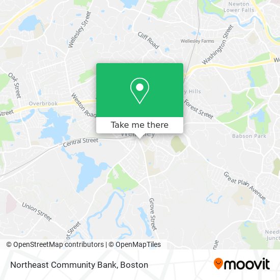 Mapa de Northeast Community Bank