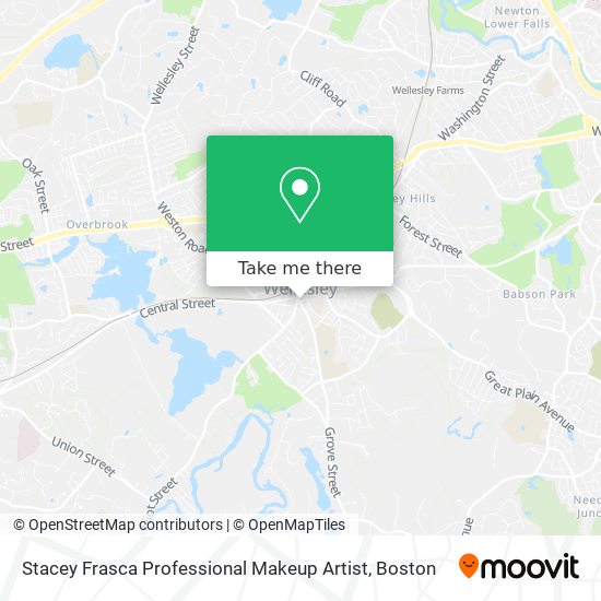 Stacey Frasca Professional Makeup Artist map