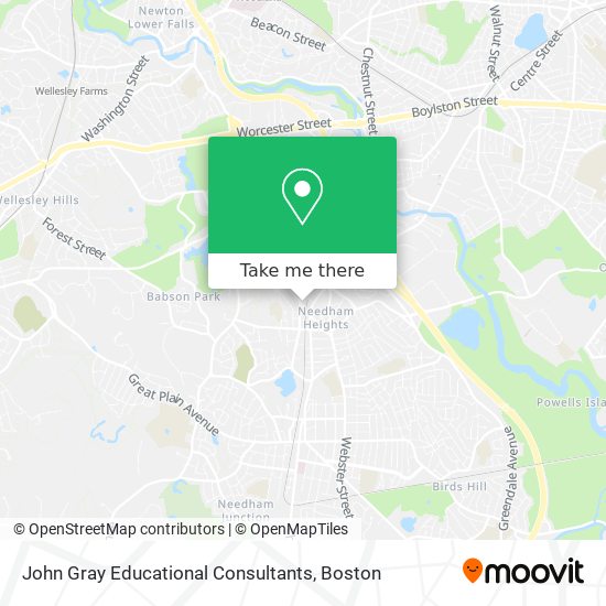 John Gray Educational Consultants map