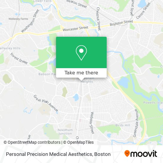 Personal Precision Medical Aesthetics map