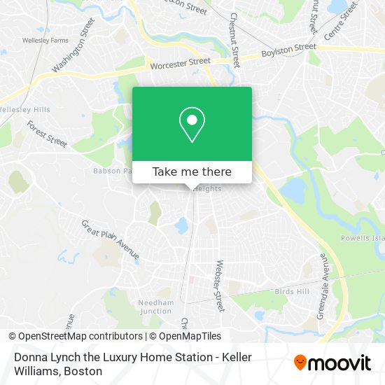 Donna Lynch the Luxury Home Station - Keller Williams map