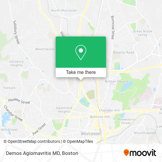 Demos Agiomavritis MD map