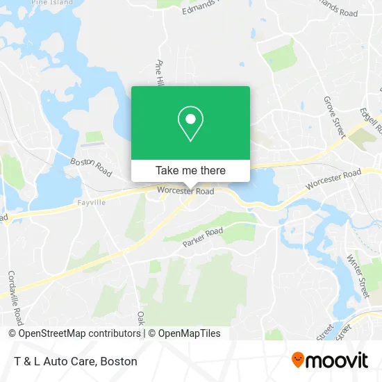 T & L Auto Care map