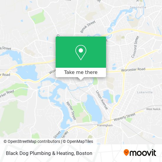 Black Dog Plumbing & Heating map