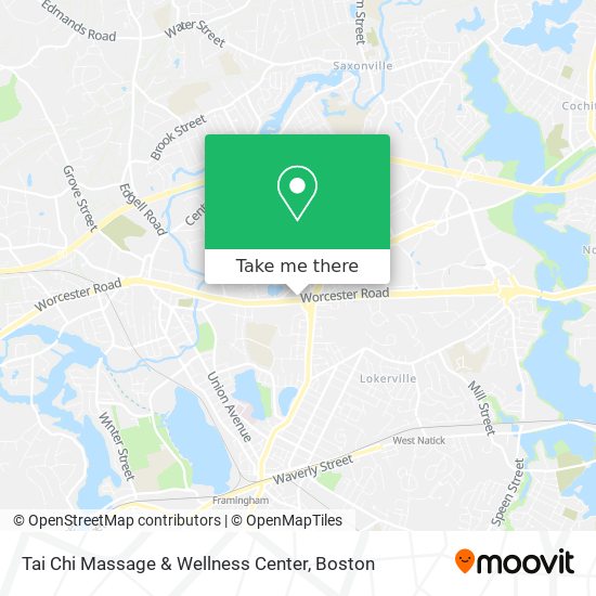 Mapa de Tai Chi Massage & Wellness Center