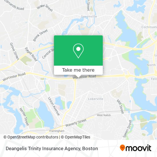 Deangelis Trinity Insurance Agency map