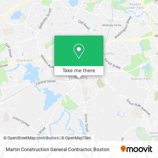 Mapa de Martin Construction General Contractor