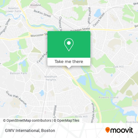 Mapa de GWV International