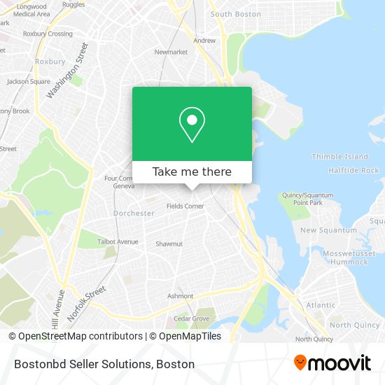 Bostonbd Seller Solutions map