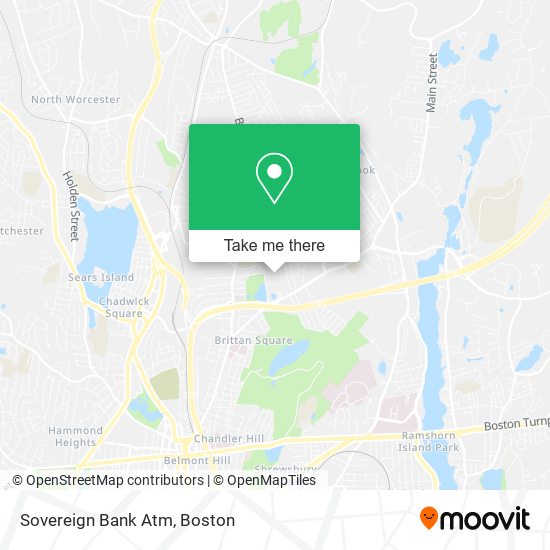 Sovereign Bank Atm map