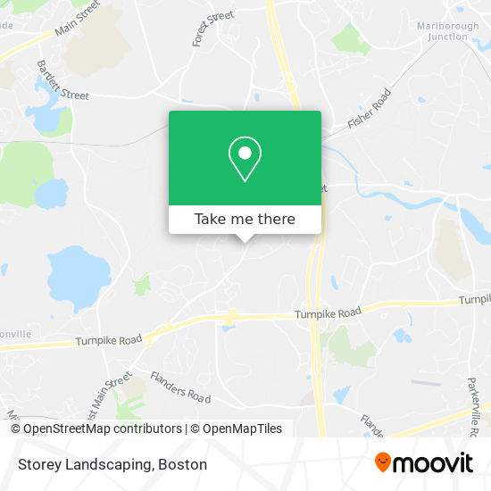 Storey Landscaping map