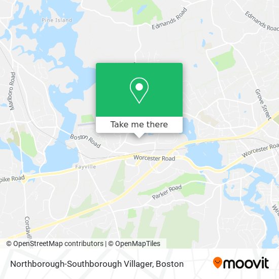 Northborough-Southborough Villager map
