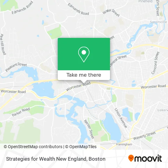 Strategies for Wealth New England map