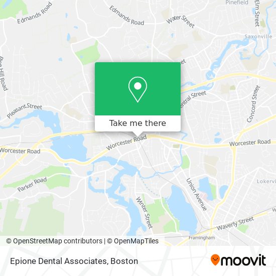 Mapa de Epione Dental Associates