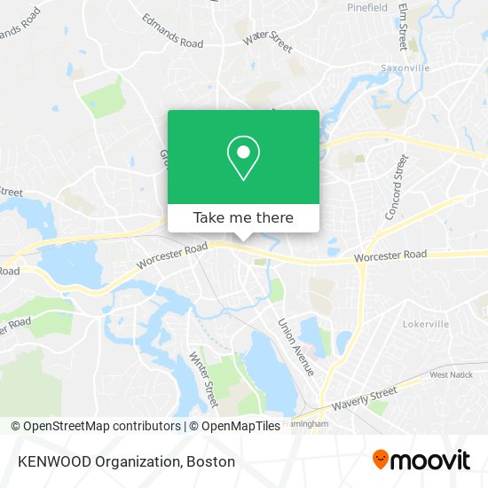 KENWOOD Organization map