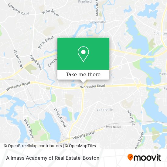 Allmass Academy of Real Estate map