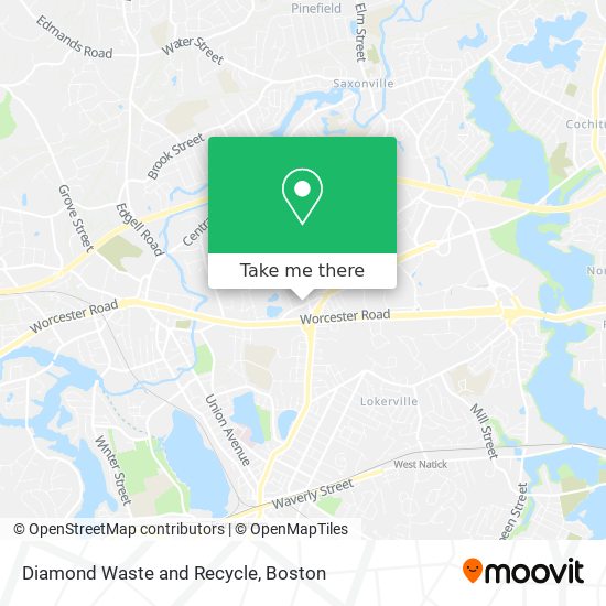 Mapa de Diamond Waste and Recycle