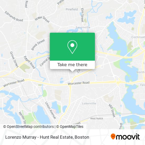 Lorenzo Murray - Hunt Real Estate map