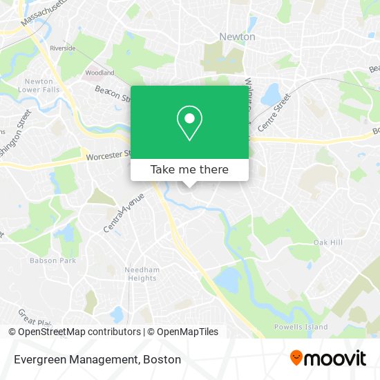 Evergreen Management map