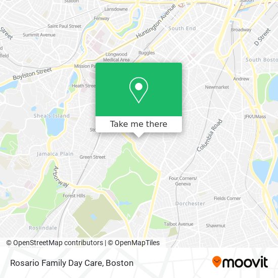 Mapa de Rosario Family Day Care