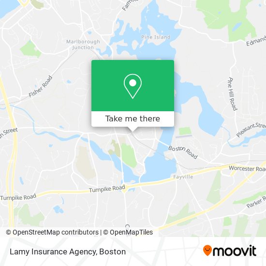 Mapa de Lamy Insurance Agency