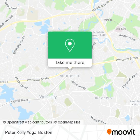 Mapa de Peter Kelly Yoga