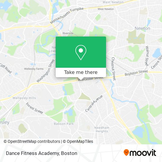 Mapa de Dance Fitness Academy