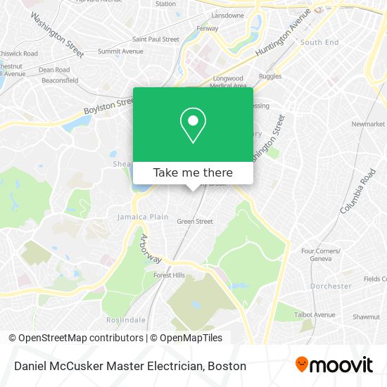 Mapa de Daniel McCusker Master Electrician