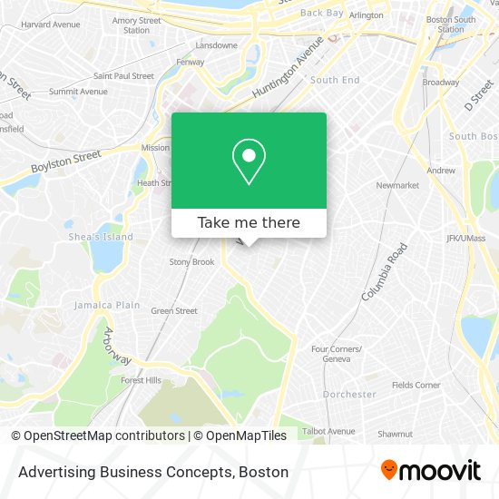 Advertising Business Concepts map