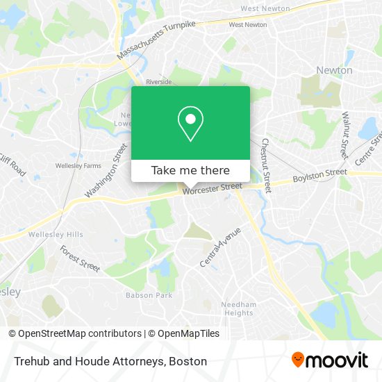 Trehub and Houde Attorneys map