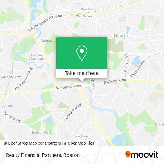 Realty Financial Partners map