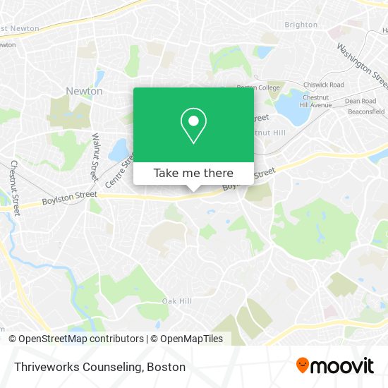 Thriveworks Counseling map