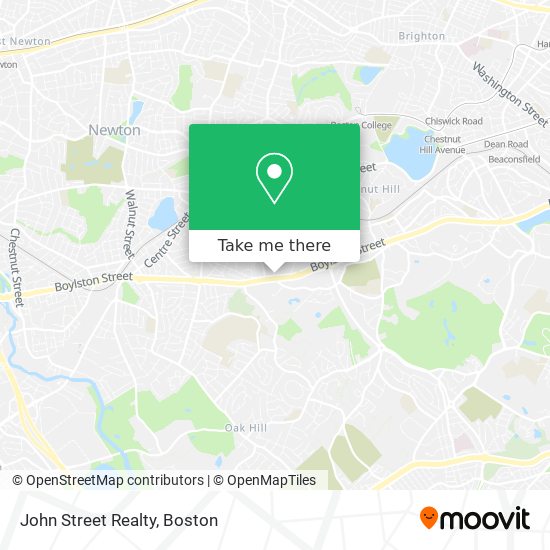 John Street Realty map