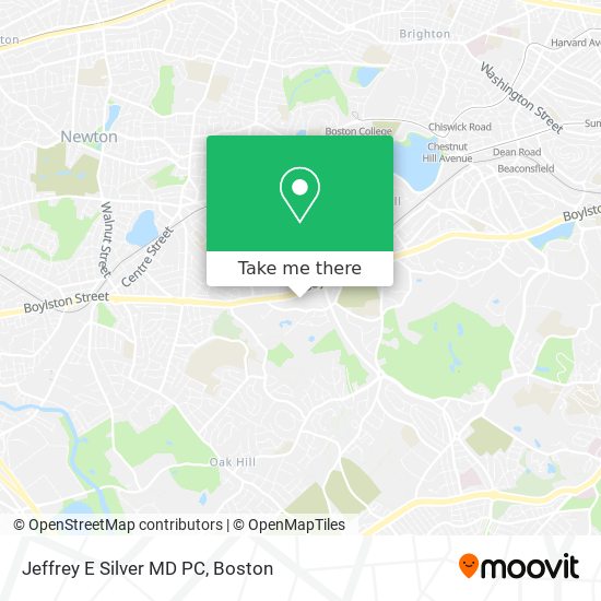 Mapa de Jeffrey E Silver MD PC