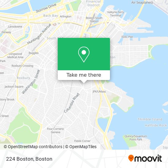 224 Boston map