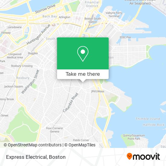 Express Electrical map