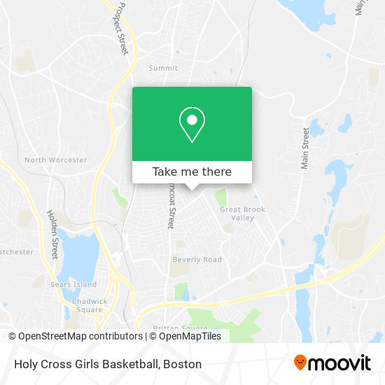 Holy Cross Girls Basketball map