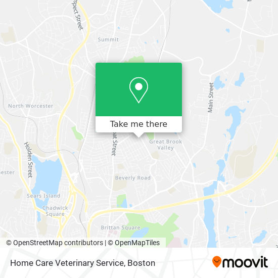 Mapa de Home Care Veterinary Service